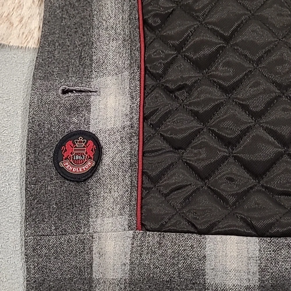 Womens Pendleton Wool Car Coat - Picture 10 of 10